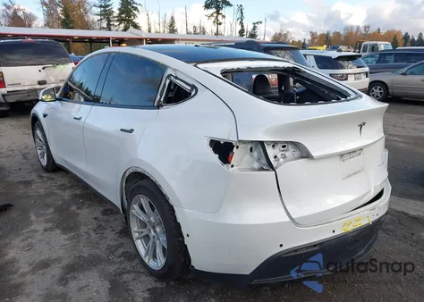 2020 Tesla Model Y Long Range Dual Motor All-Wheel Drive from USA, damaged, VIN 5YJYGDEE4LF057835